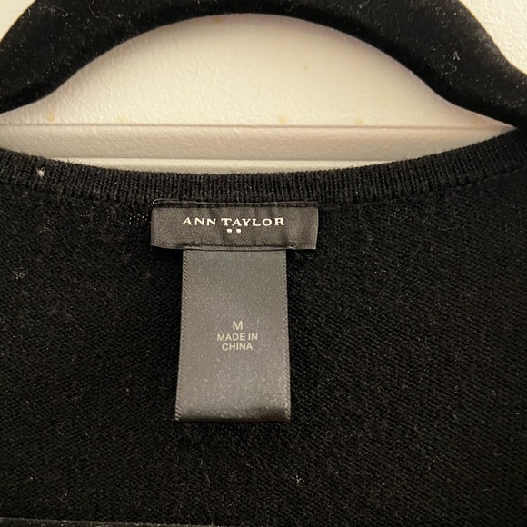 Black Ann Taylor dress with black sparkles - Picture 2 of 3